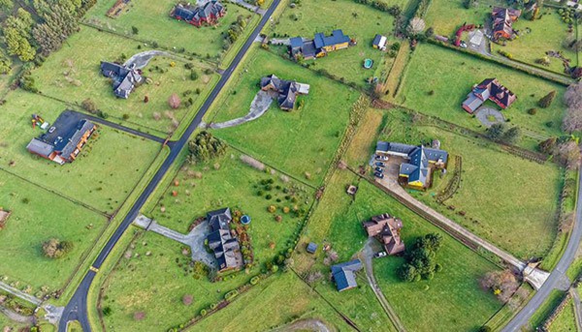 Atardecer en la zona lacustre